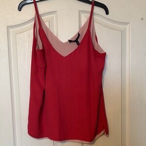 White House Black Market Red Camisole Top